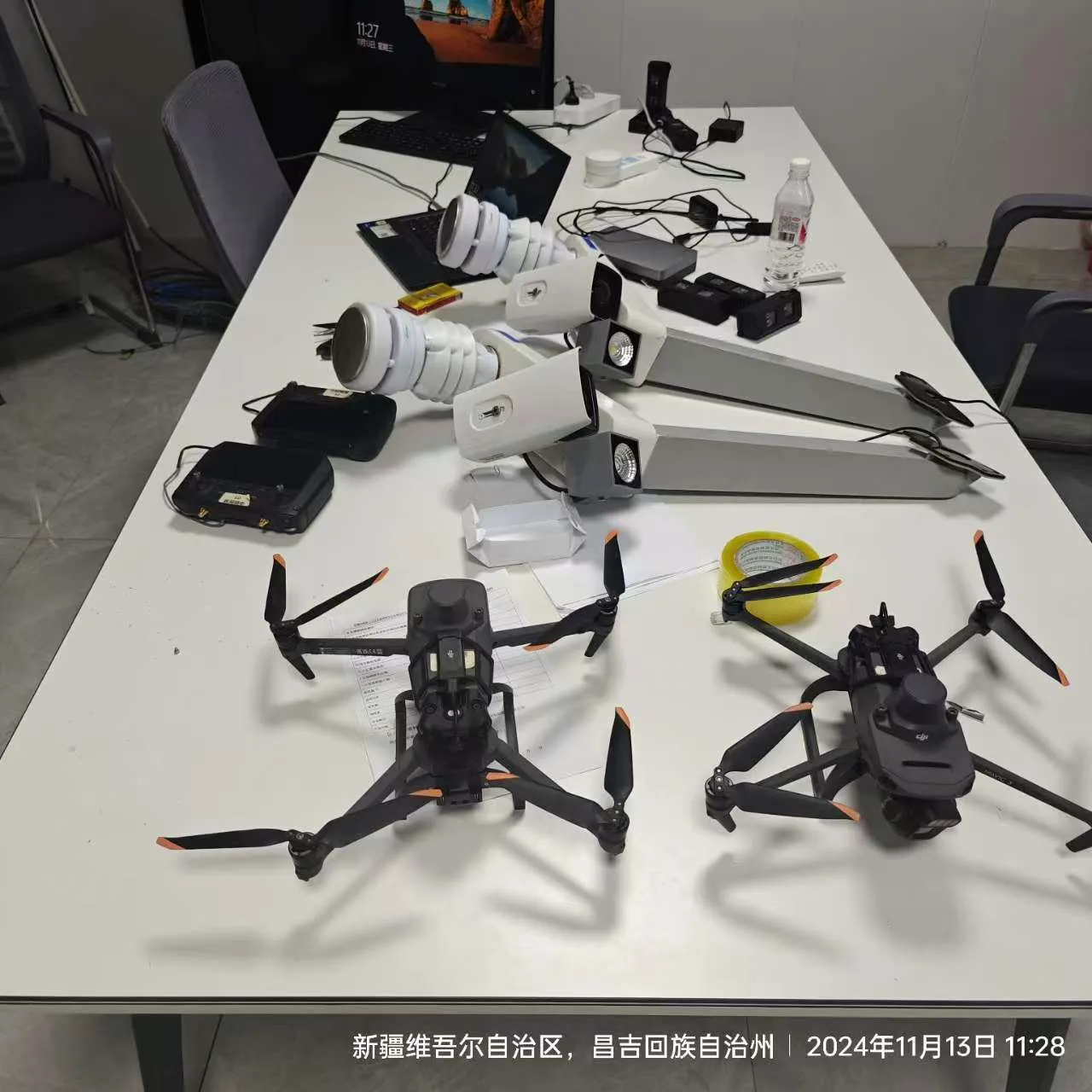 无人机巢：联调组装测试